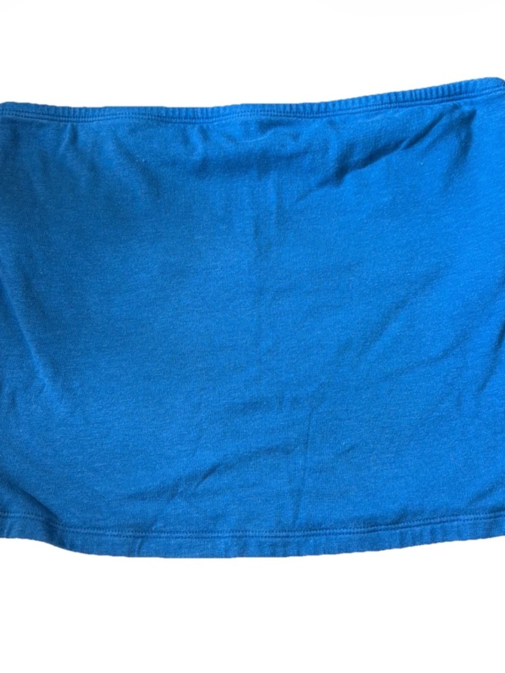 Old Navy Blue Strapless Tube Top Cropped Summer Beach Large Cute Women’s